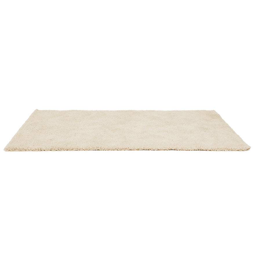 Teppich POAL - Creme - Stoff