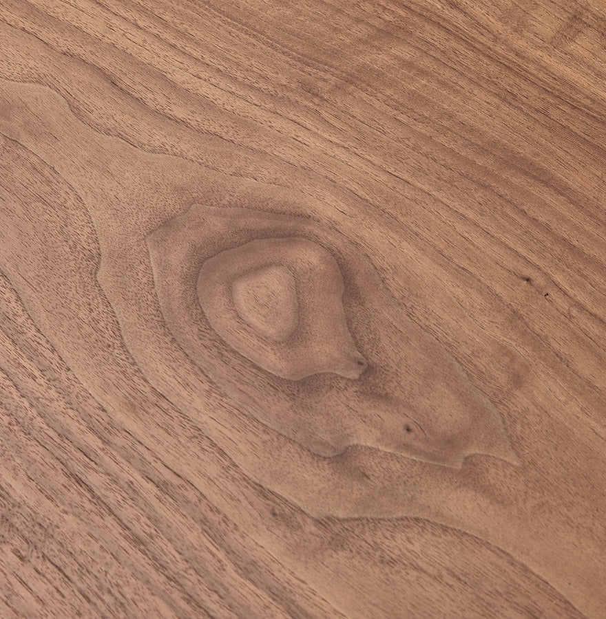 Eettafel JANET - walnoot - hout