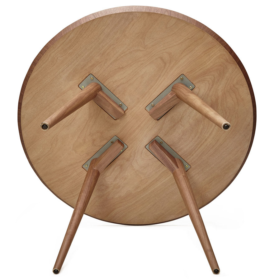 Eettafel JANET - walnoot - hout