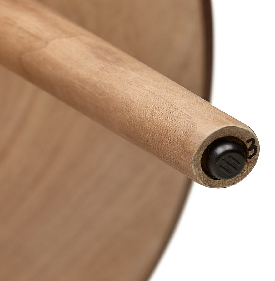 Eettafel JANET - walnoot - hout