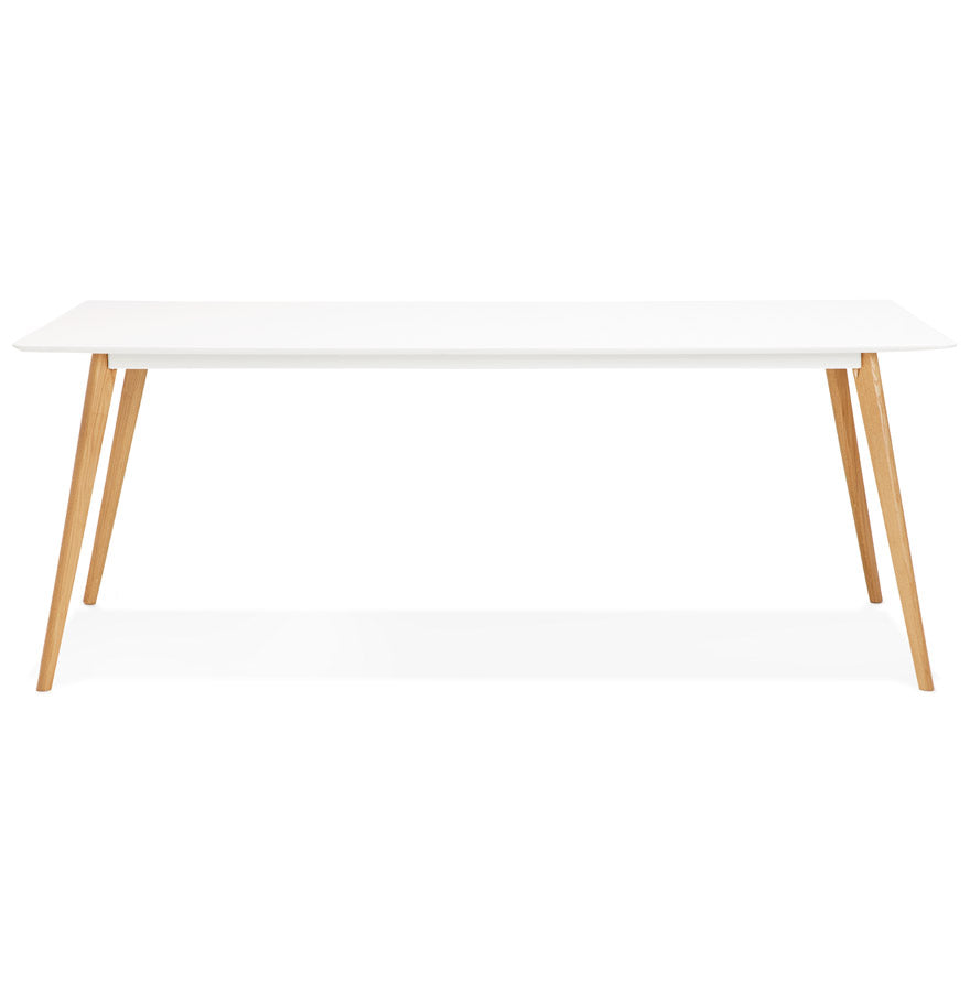 Eettafel SALLY - wit - hout