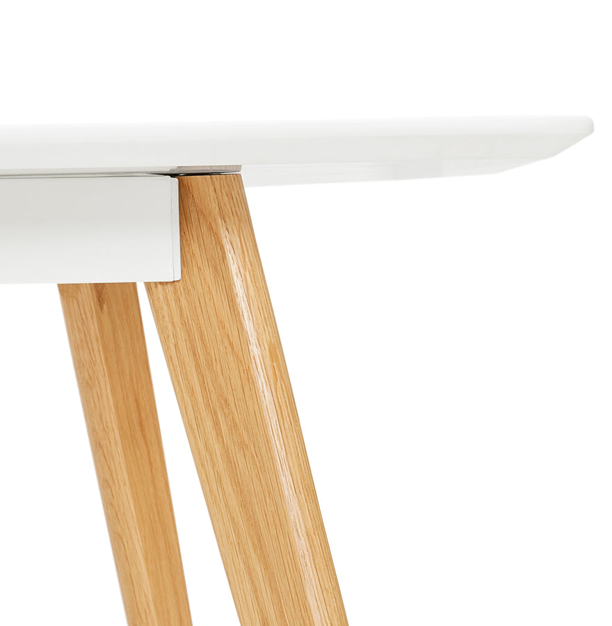 Eettafel SALLY - wit - hout
