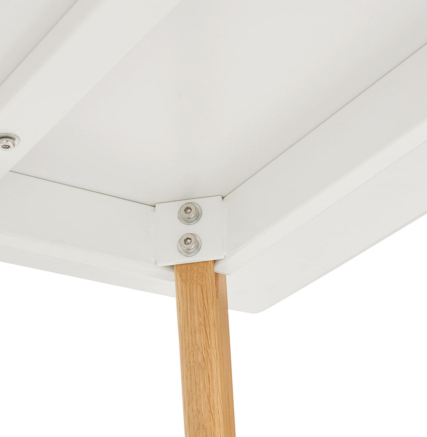 Eettafel SALLY - wit - hout