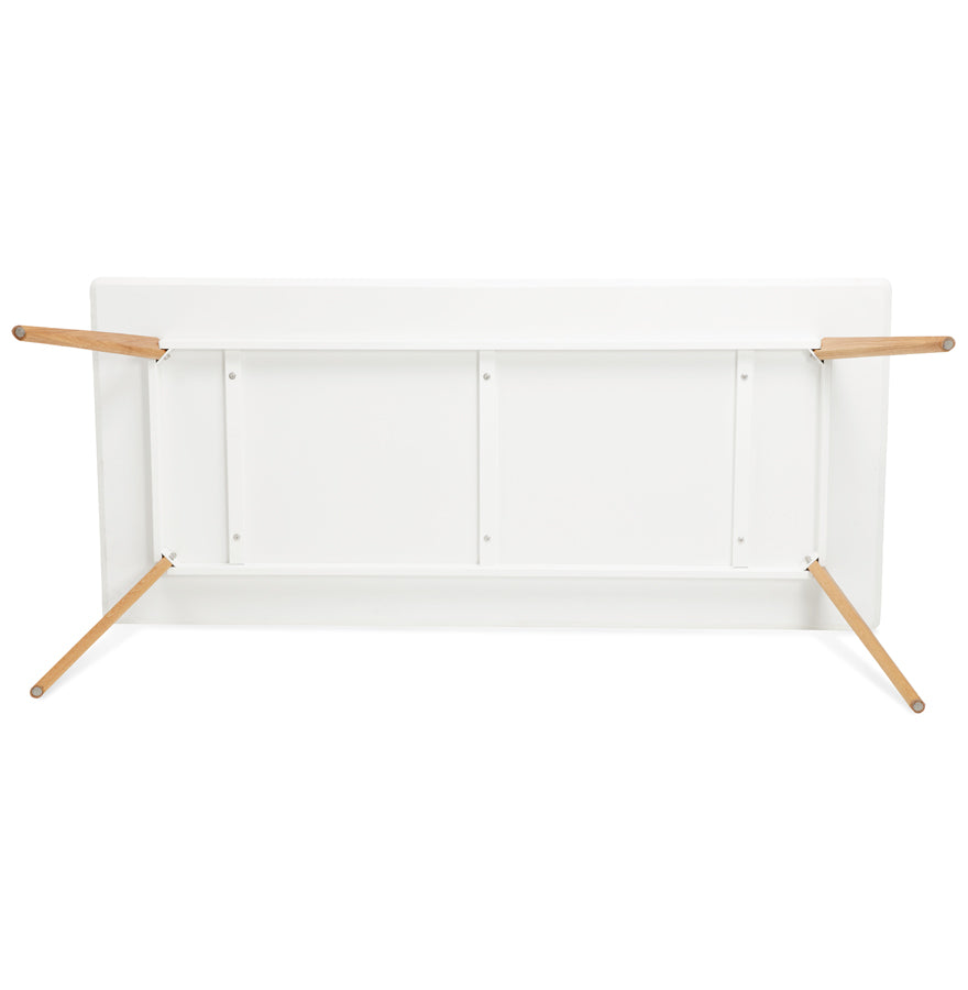 Eettafel SALLY - wit - hout