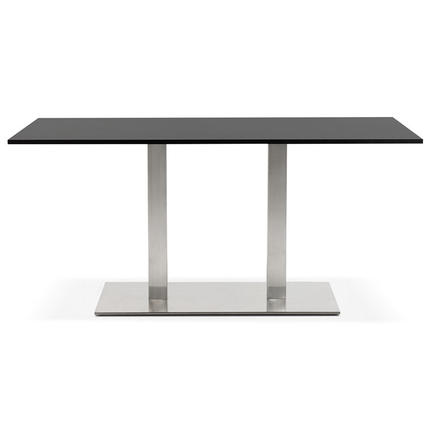 Eettafel SUTTON - zwart - hout