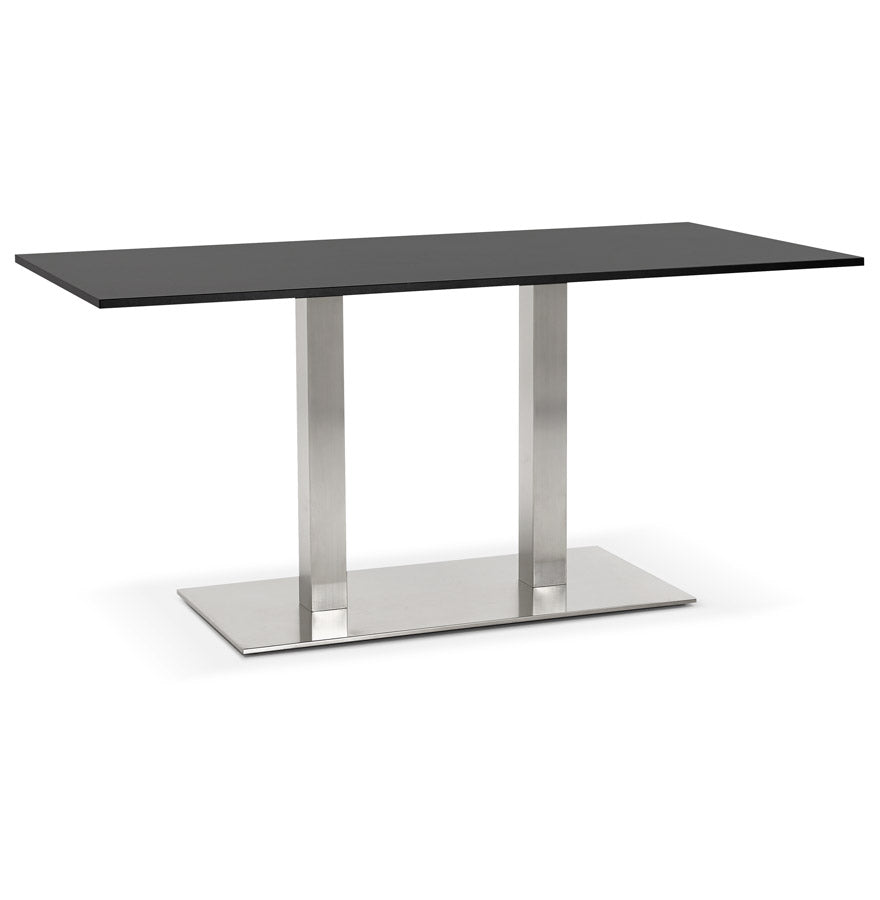 Eettafel SUTTON - zwart - hout