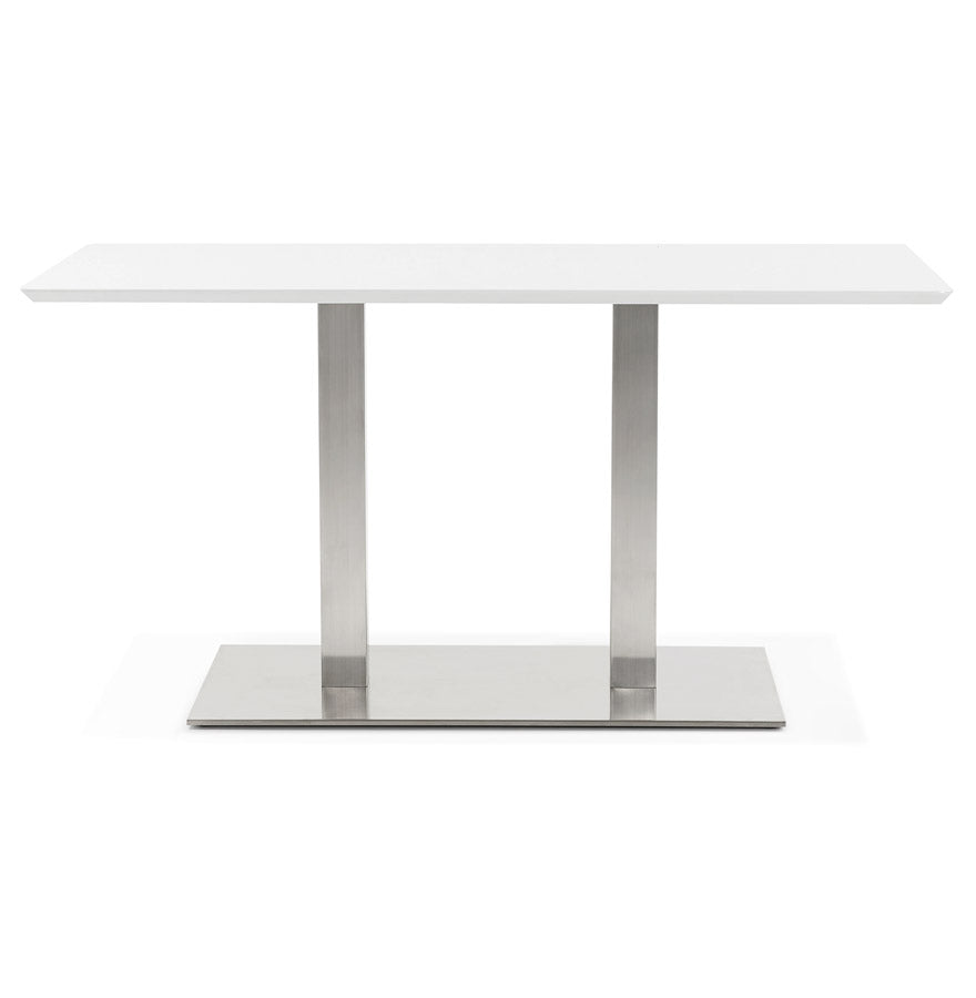 Eettafel RECTA - wit - hout