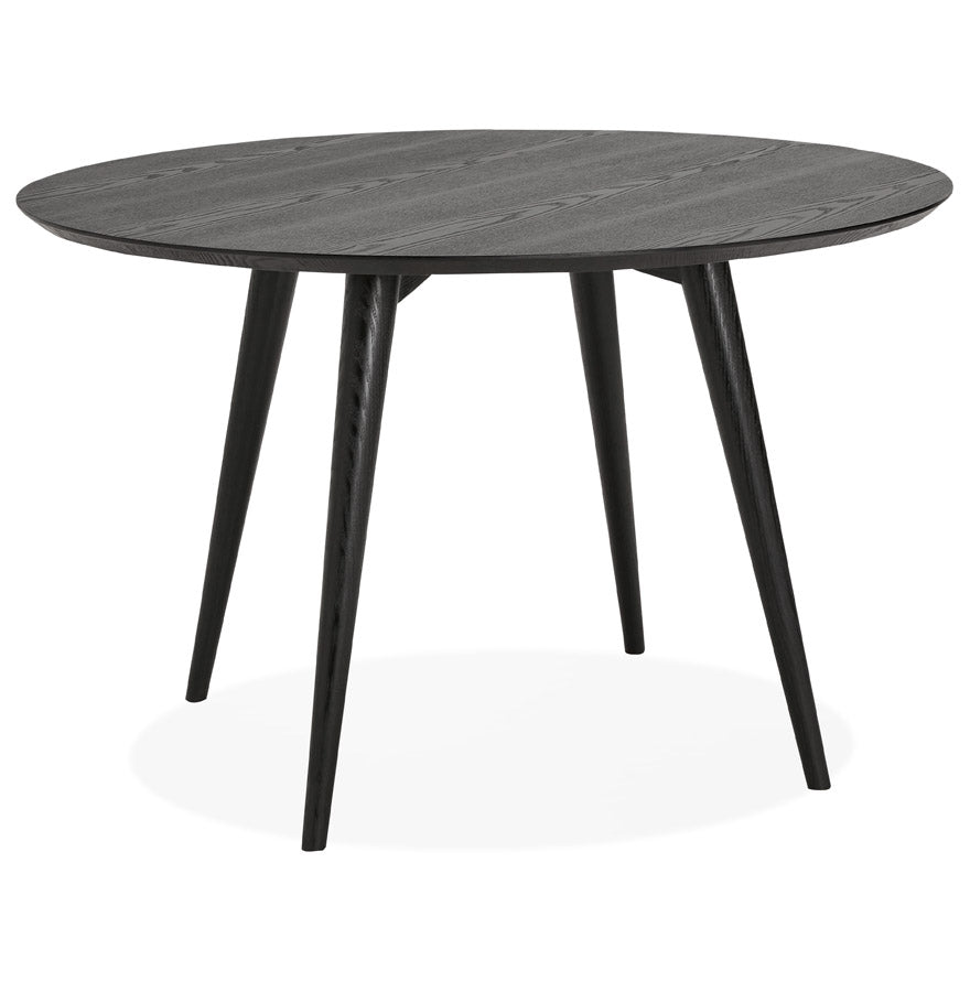 Dining table JANET - black - wood