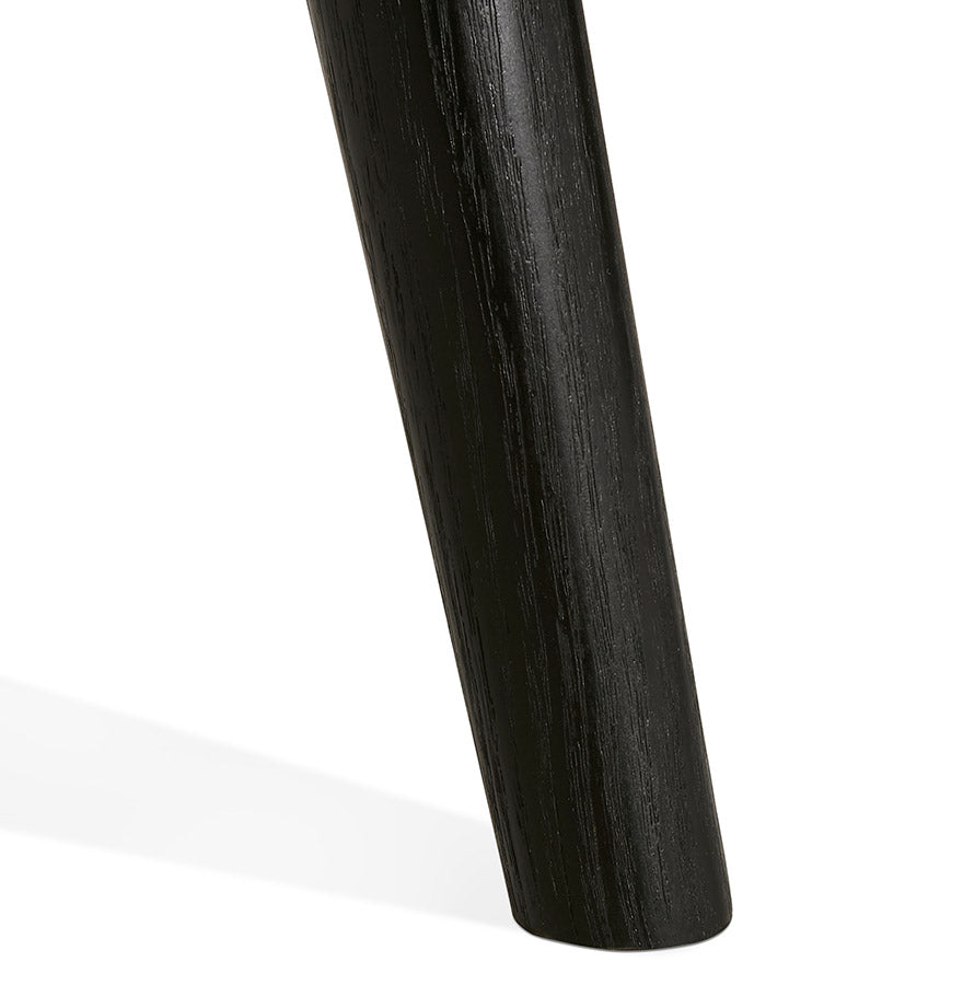 Dining table JANET - black - wood
