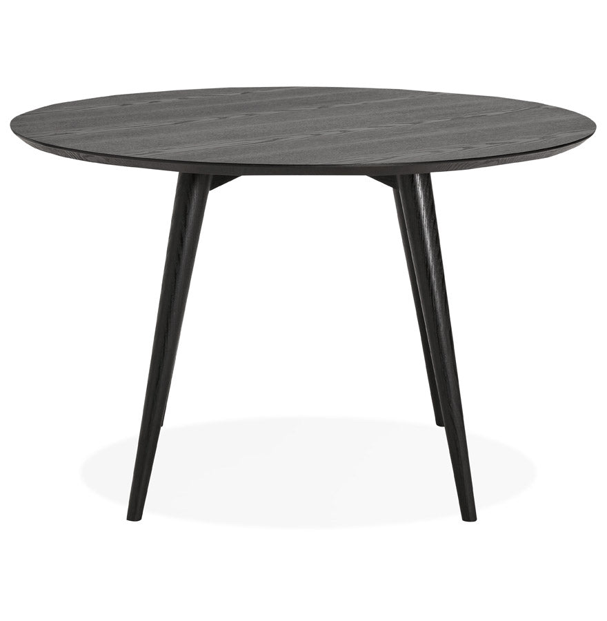 Dining table JANET - black - wood