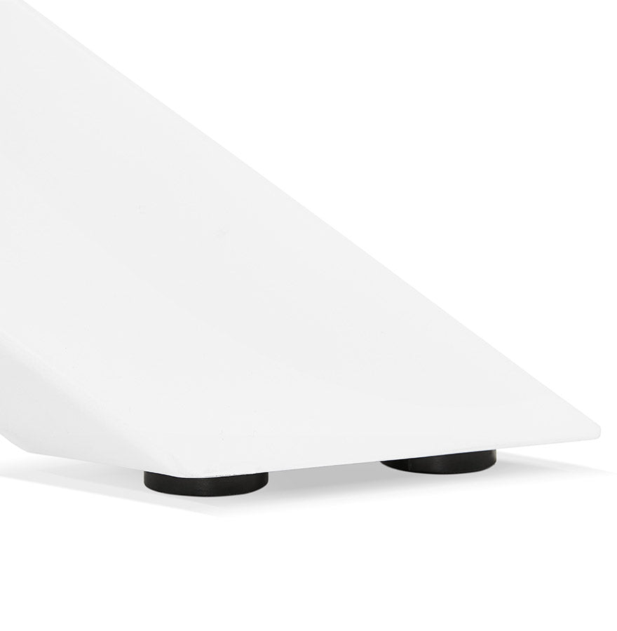 Dining table MADONA - black - glass