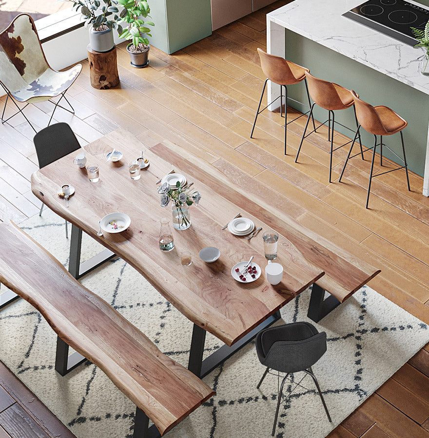 Dining table MORI TABLE - natural - wood