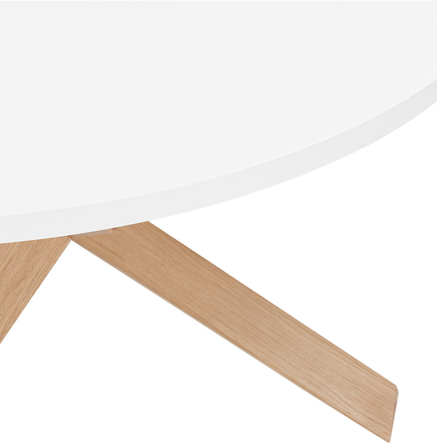 Dining table LIV - white - wood