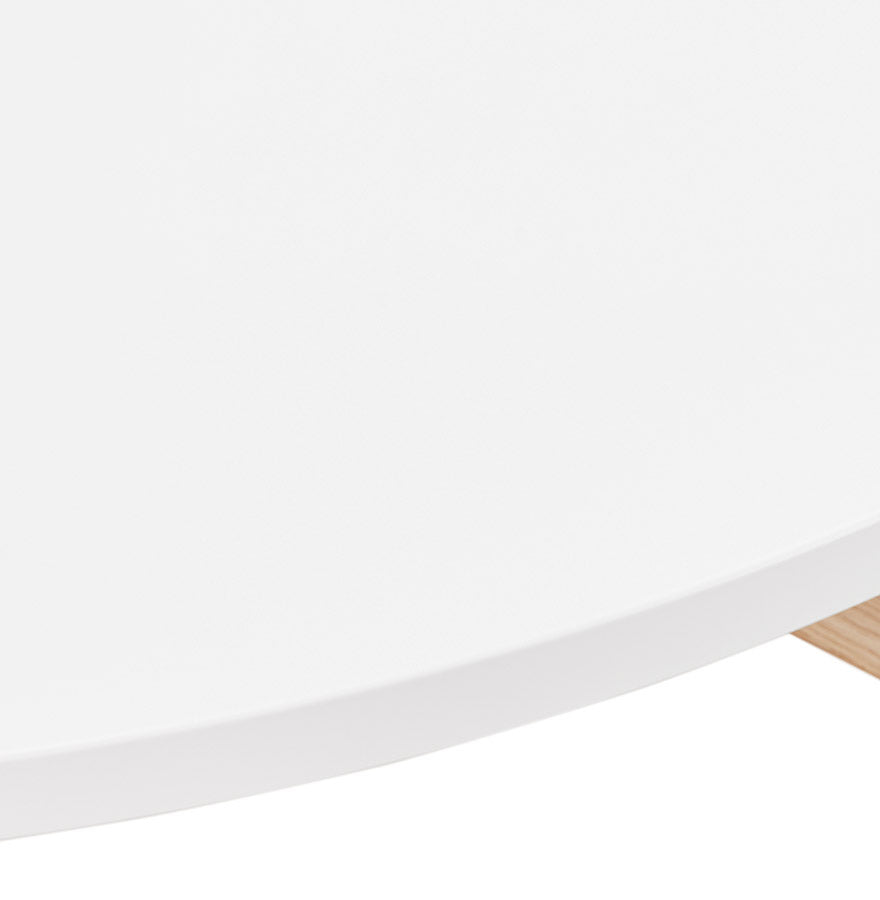 Dining table LIV - white - wood