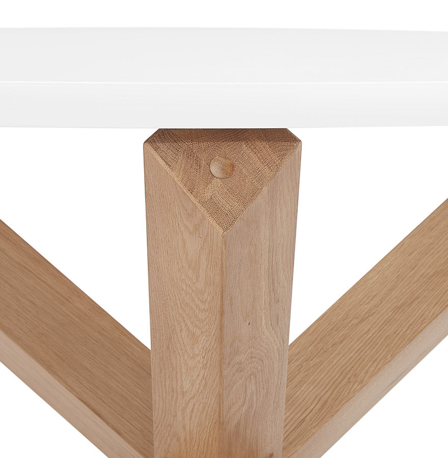 Dining table LIV - white - wood