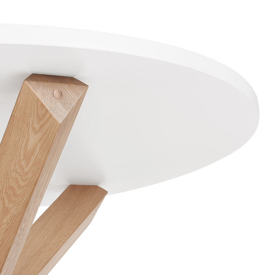 Dining table LIV - white - wood
