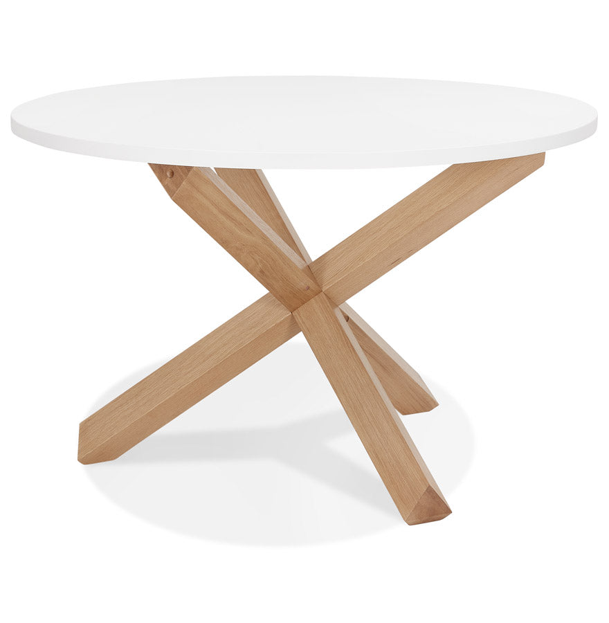 Dining table LIV - white - wood