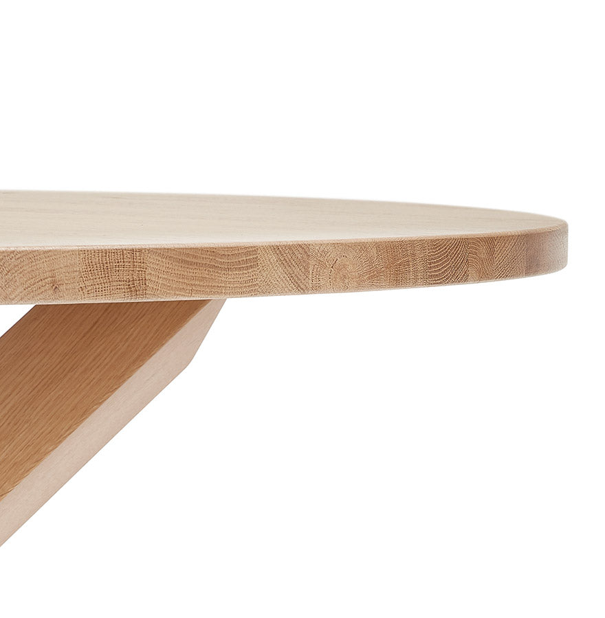 Dining table BERTA - natural - wood