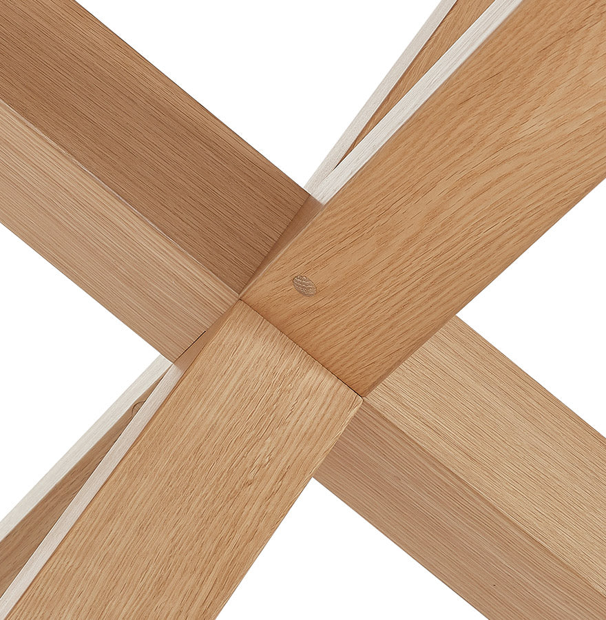 Dining table BERTA - natural - wood