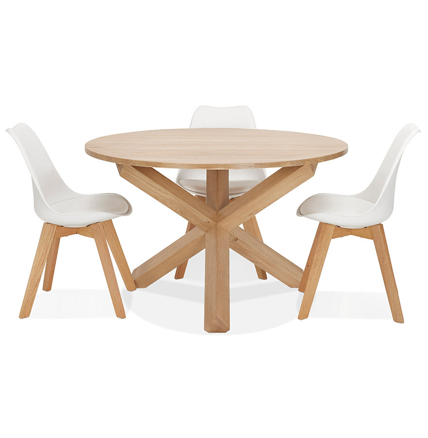Dining table BERTA - natural - wood