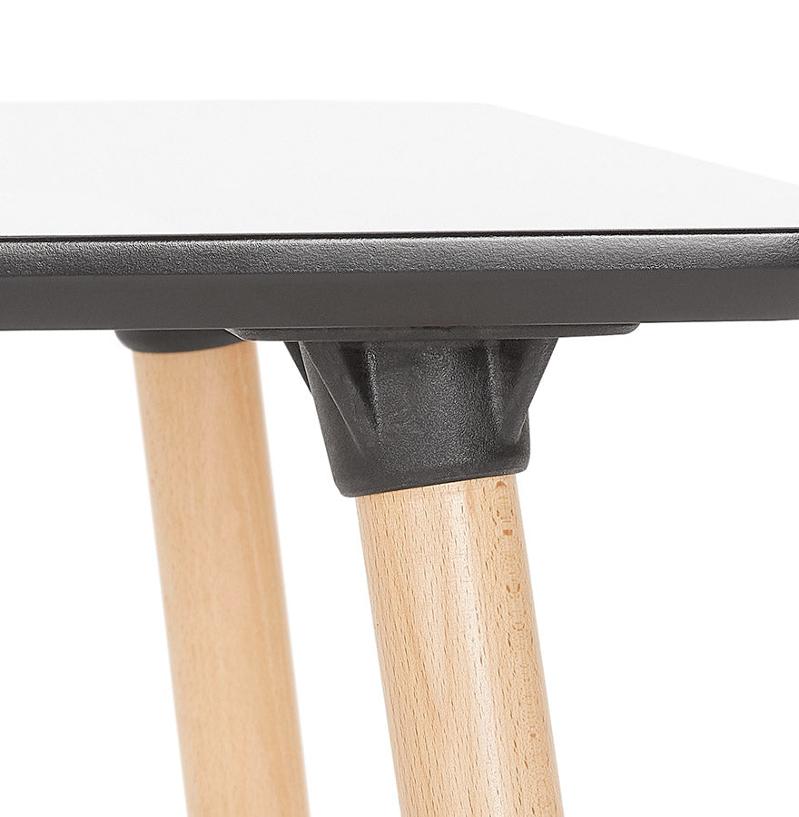 Dining table SHIKO - white - wood