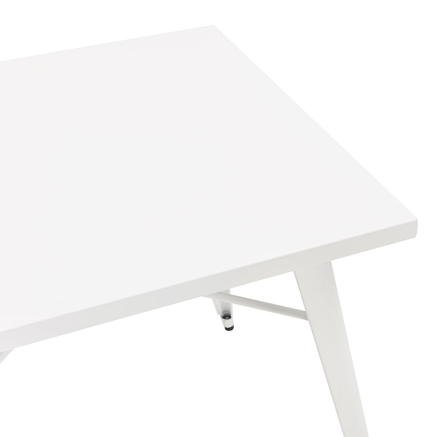 Dining table COLOC - white - metal