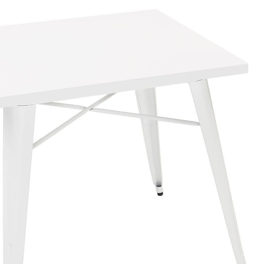 Dining table COLOC - white - metal