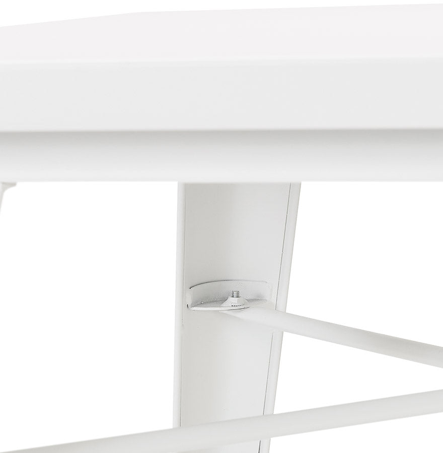 Dining table COLOC - white - metal
