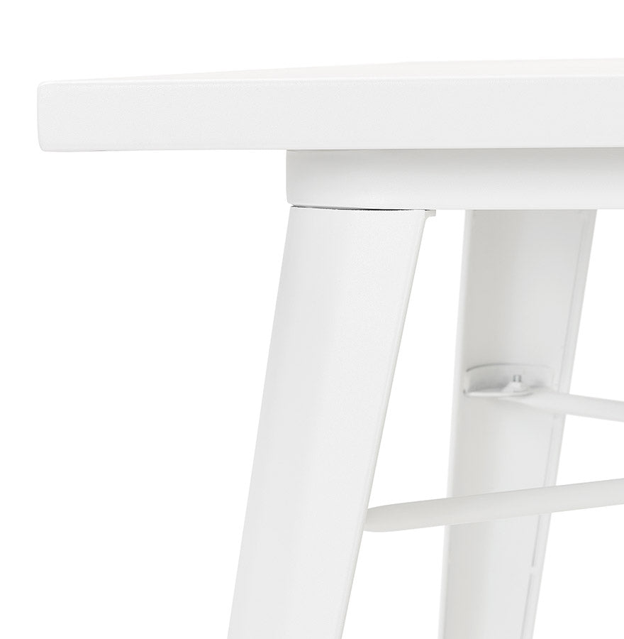 Dining table COLOC - white - metal