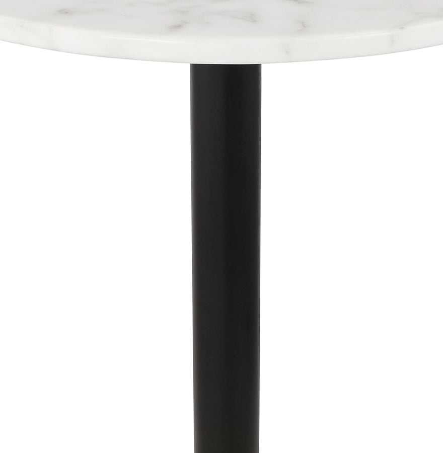 Eettafel YUGA - wit - metaal