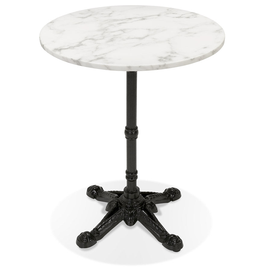 Dining table KAFO - white - metal