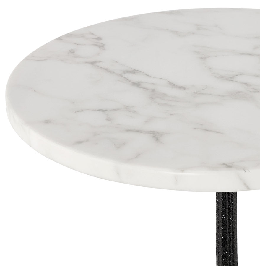 Dining table KAFO - white - metal