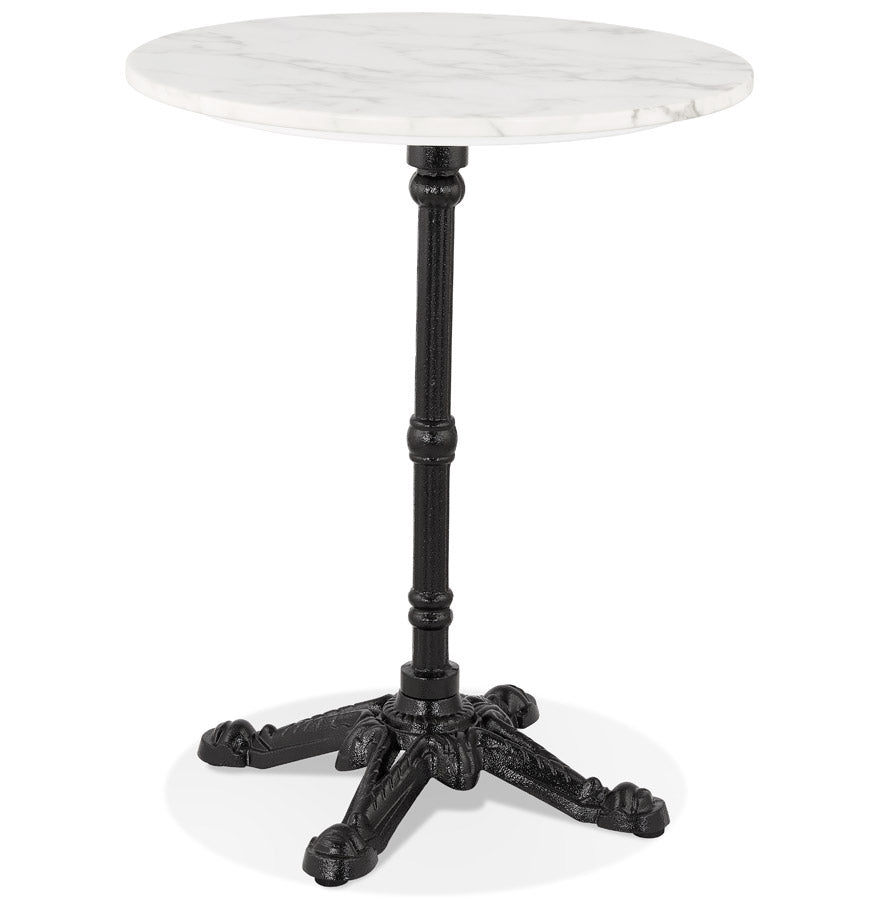 Dining table KAFO - white - metal