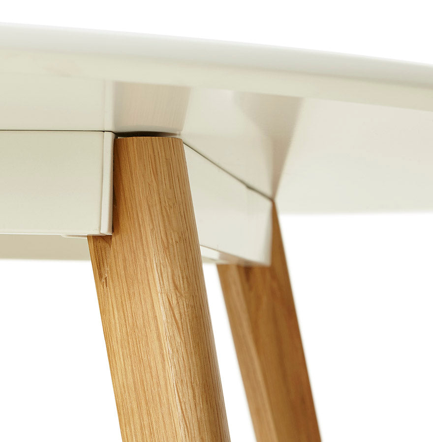 Dining table SPACO - white - wood