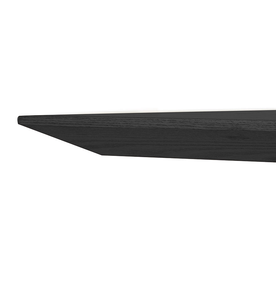 Esstisch WAFAE – schwarz – Holz