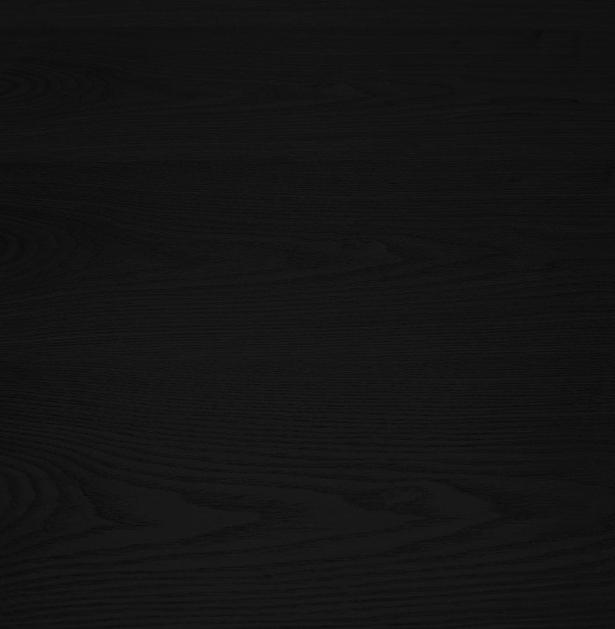 Esstisch WAFAE – schwarz – Holz