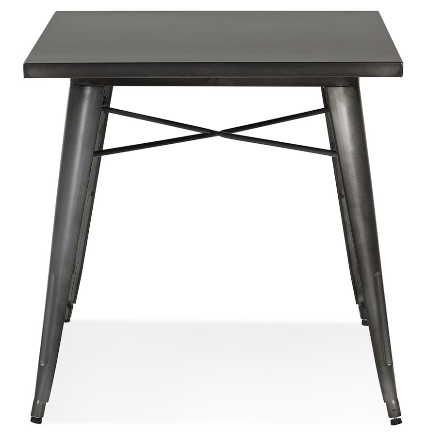 Dining table COLOC - dark gray - metal