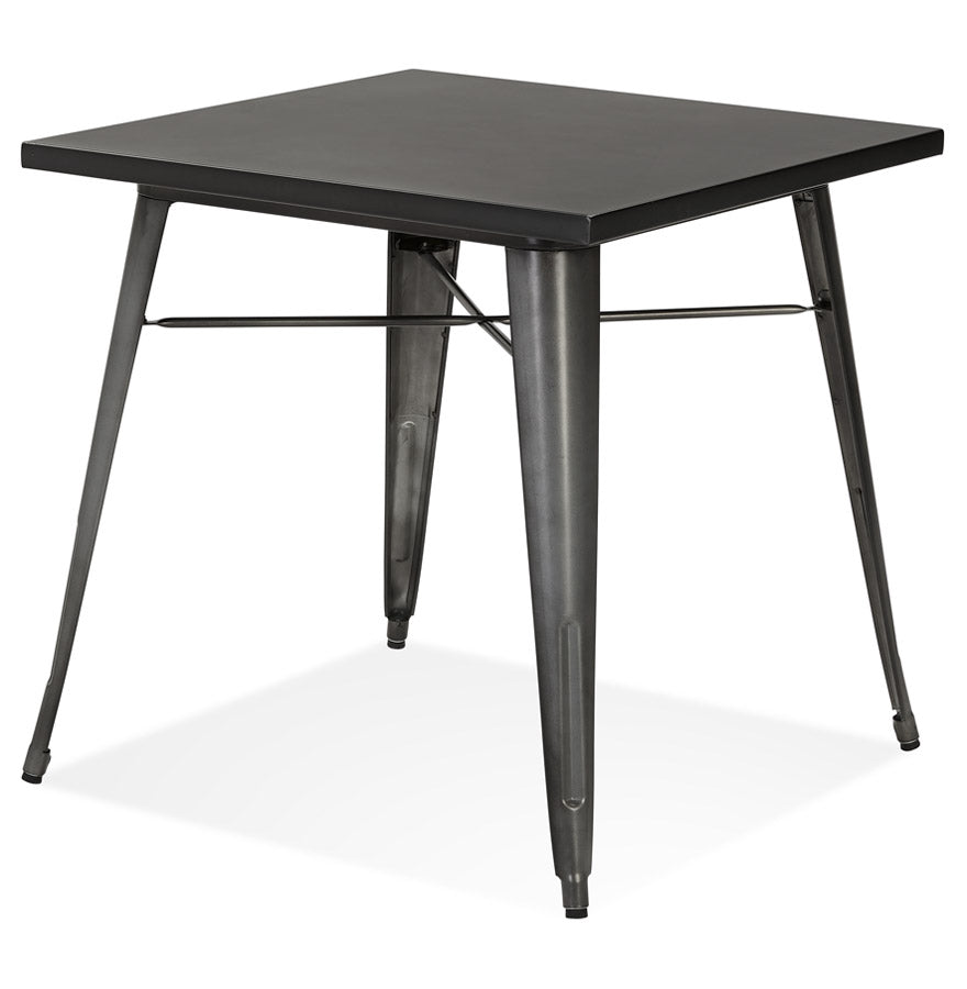 Dining table COLOC - dark gray - metal