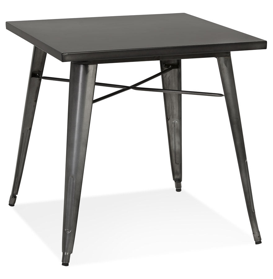 Dining table COLOC - dark gray - metal