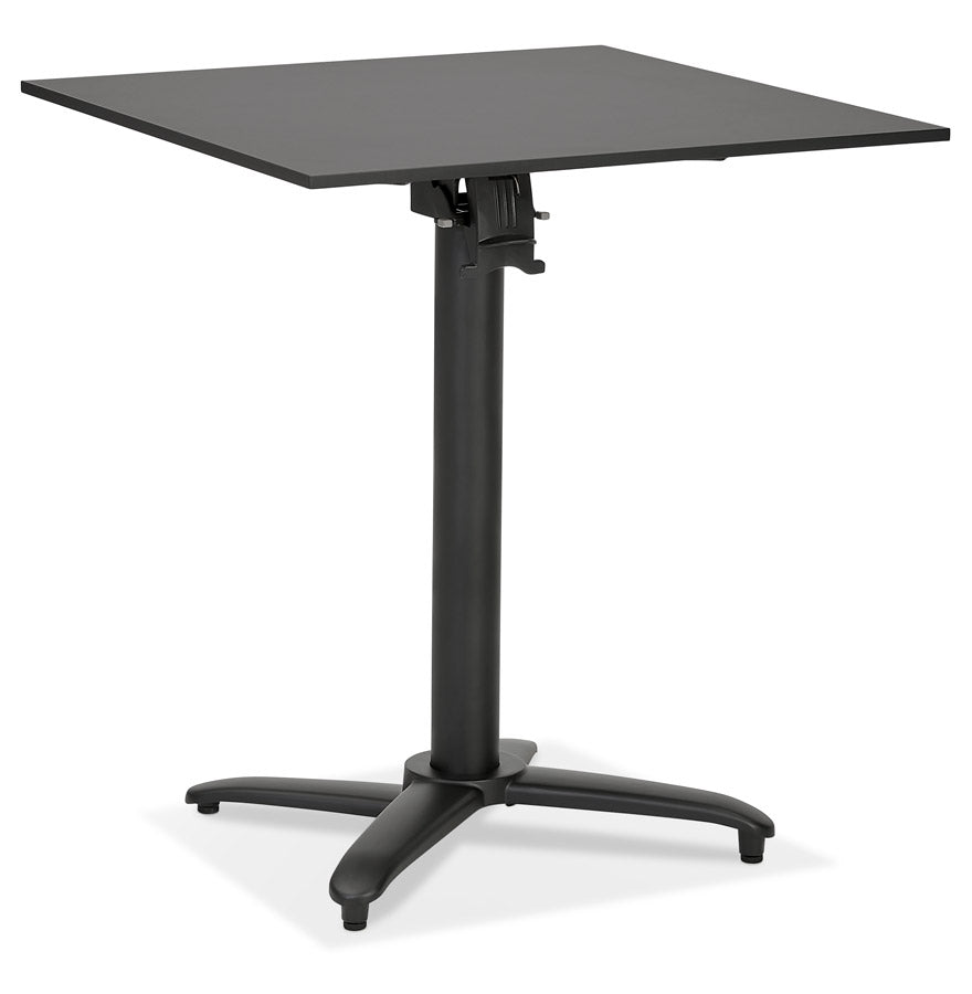 Dining table LEGMO - black - plastic