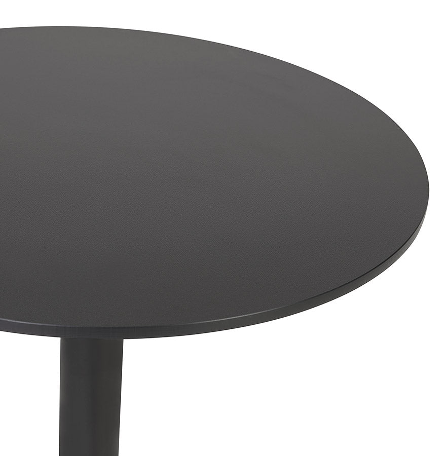 Dining table LEGMO - black - plastic