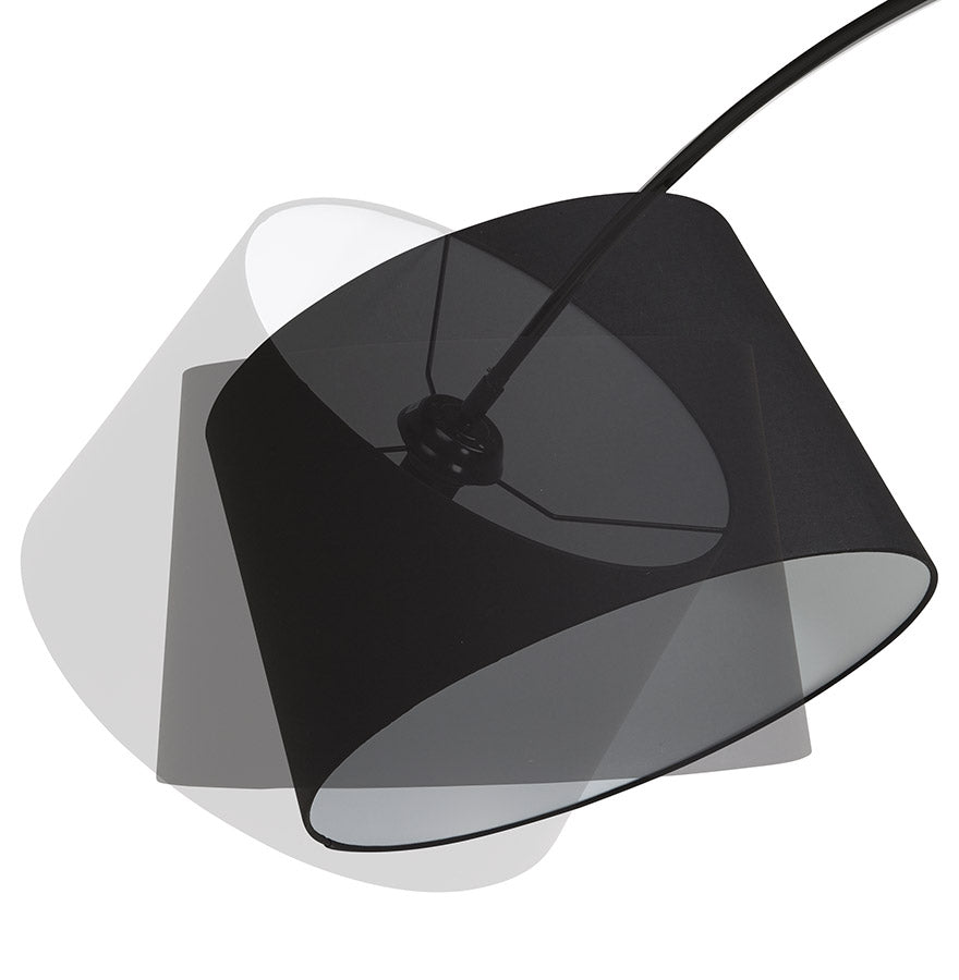 Vloerlamp KAISER - zwart - metaal