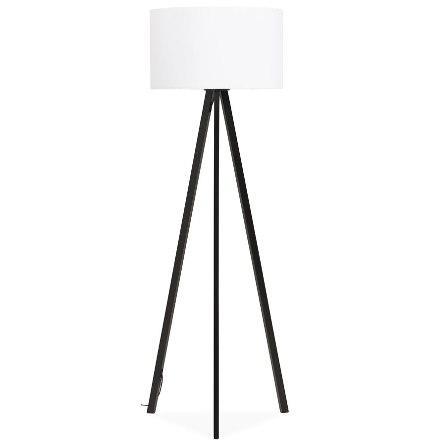 Vloerlamp TRIVET - wit - kunststof