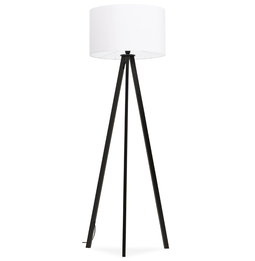 Vloerlamp TRIVET - wit - kunststof