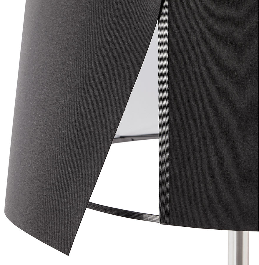 Vloerlamp WINONA - zwart - kunststof