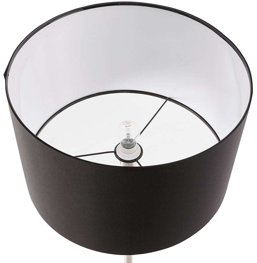 Vloerlamp WINONA - zwart - kunststof