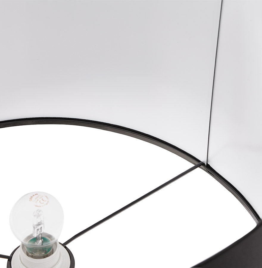 Vloerlamp WINONA - zwart - kunststof