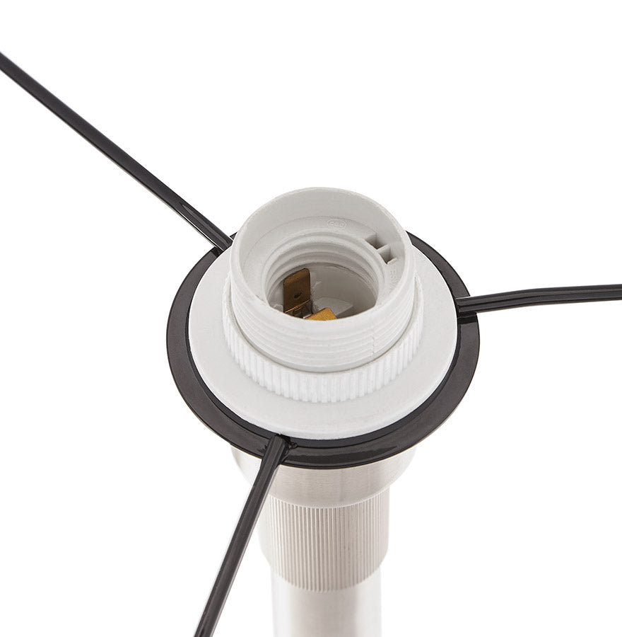 Vloerlamp WINONA - zwart - kunststof