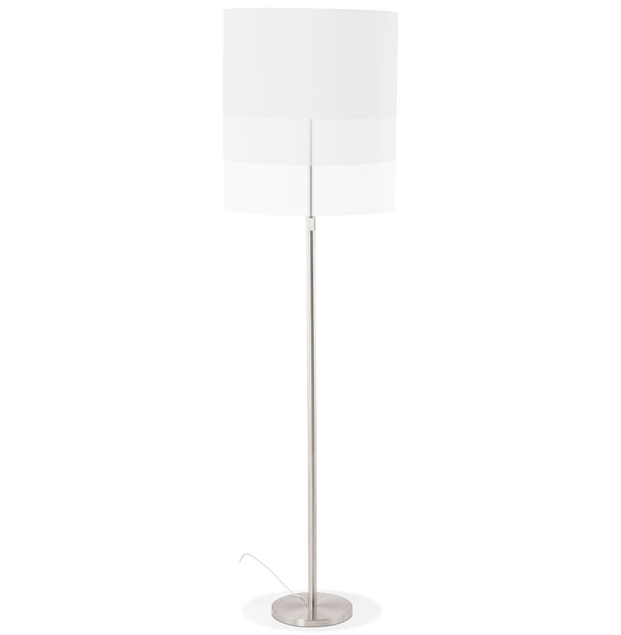 Vloerlamp WINONA - wit - kunststof