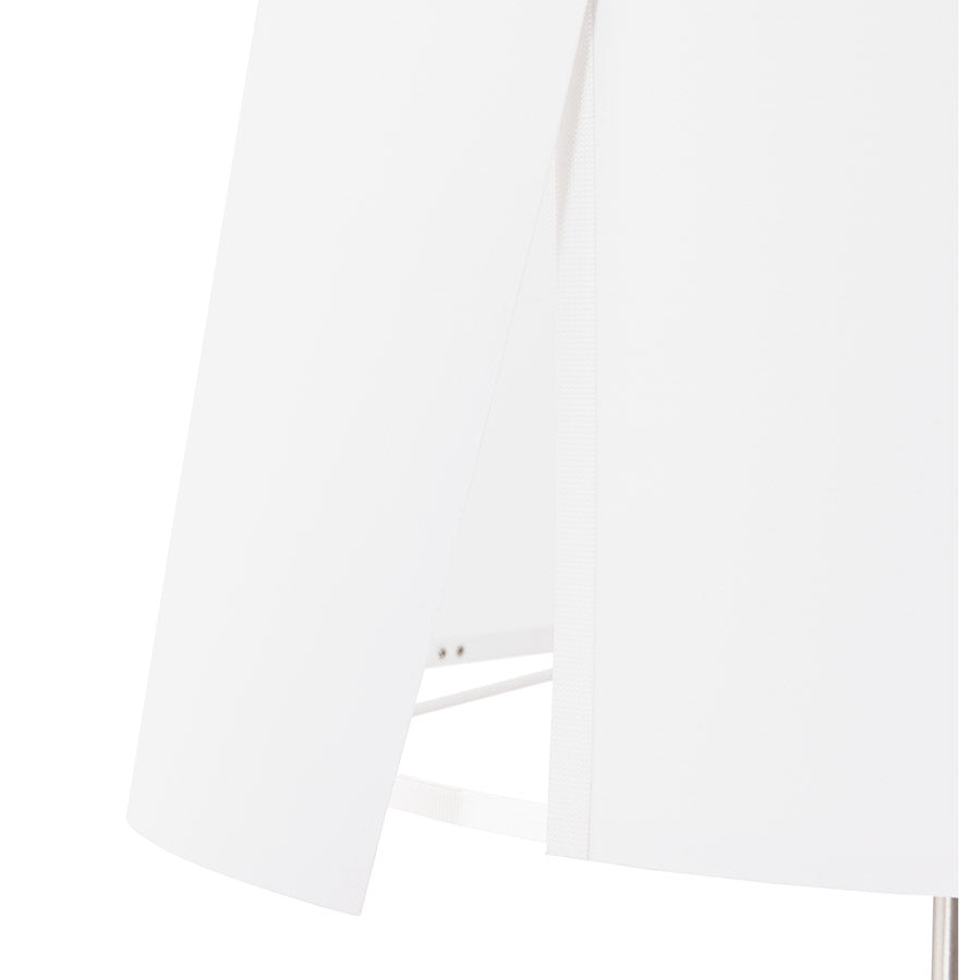 Vloerlamp WINONA - wit - kunststof